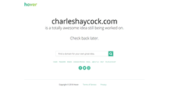 Desktop Screenshot of charleshaycock.com