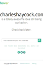 Mobile Screenshot of charleshaycock.com